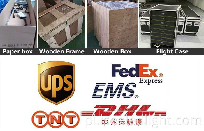 Disco Tube LED package and shipping